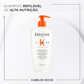 Kérastase - Nutritive Bain Satin Riche - Shampoo - 500ml