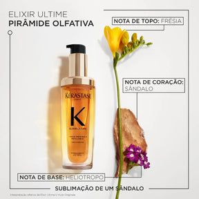 Kérastase Elixir Ultime L'Huile Originale Camélia Sauvage - Óleo Capilar 75ml (Lançamento)