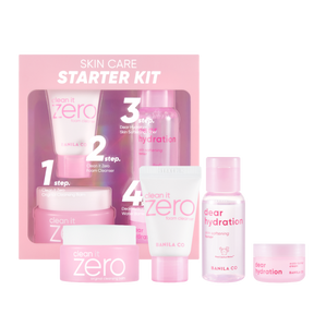 Banila Co - Skin Care Starter Kit (Balm 25ml + Espuma 8ml + Tõnico 30ml + Dear Hydration Cream 10ml)