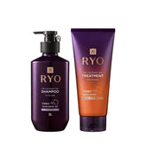 Ryo - Hair Loss Expert Care 9EX - Oily Scalp Sh 400ml + Root Strength Mk 330ml Couro Cabeludo Oleoso