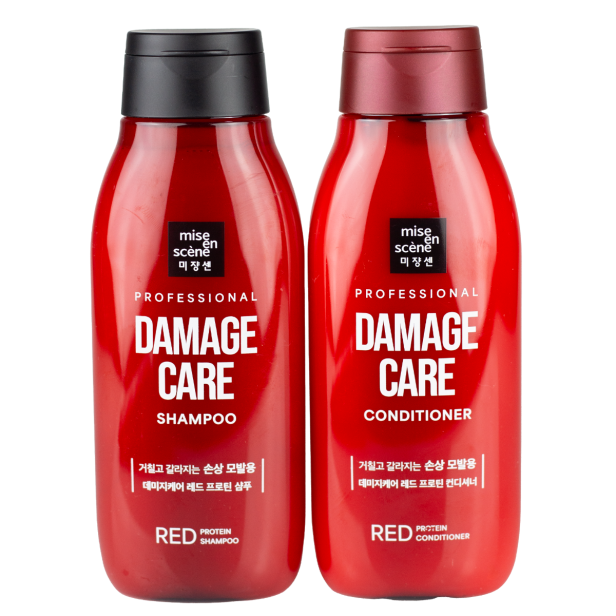 Mise en Scène Professional - Red Protein Duo (Shampoo + Condicionador 200ml)