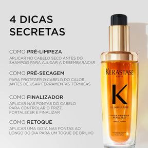 Kérastase Elixir Ultime L'Huile Originale Camélia Sauvage - Óleo Capilar 75ml (Lançamento)